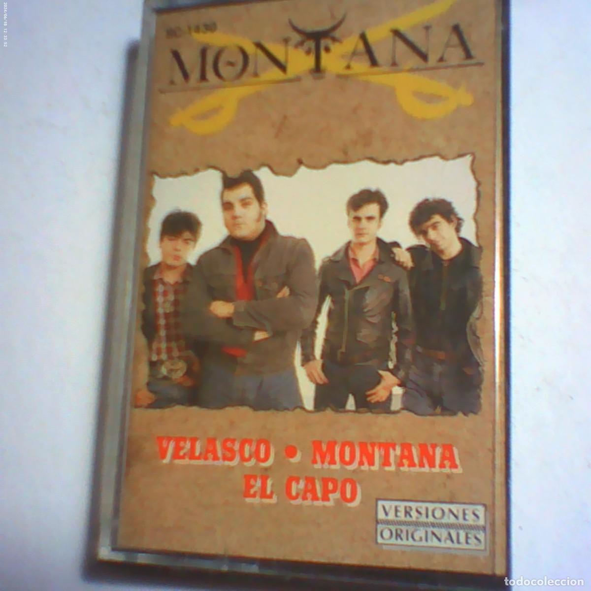 Casetes antiguos: cinta casete montana. velasco. zafiro 1990 spain (seminueva)