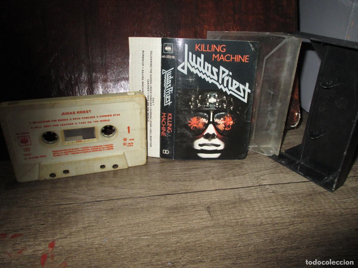 Casetes antiguos: 394- Casete Judas Priest - Killing Machine (Edici&oacute;n Original CBS)