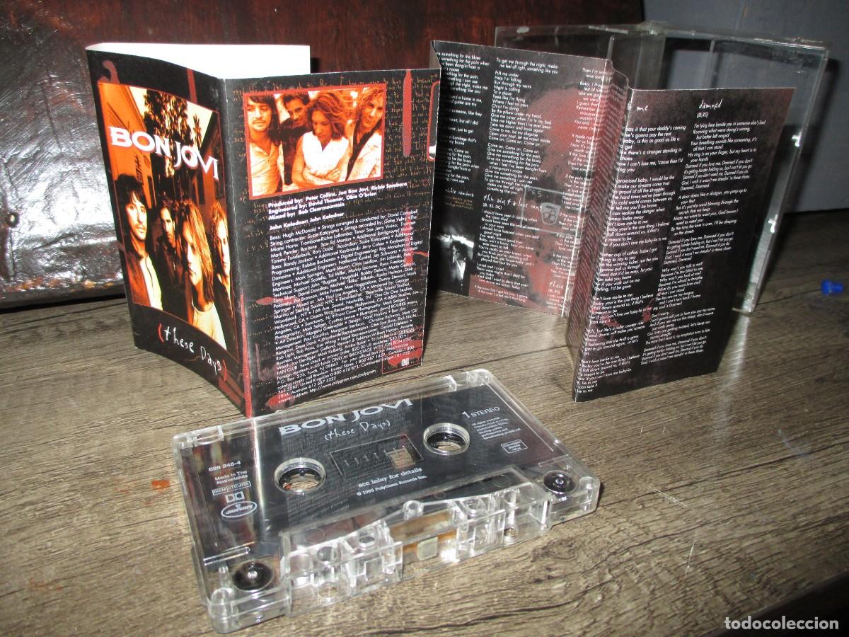 Casetes antiguos: 396- Casete Bon Jovi - These Days (1995) &iexcl;Excelente Estado! Ed. Europea