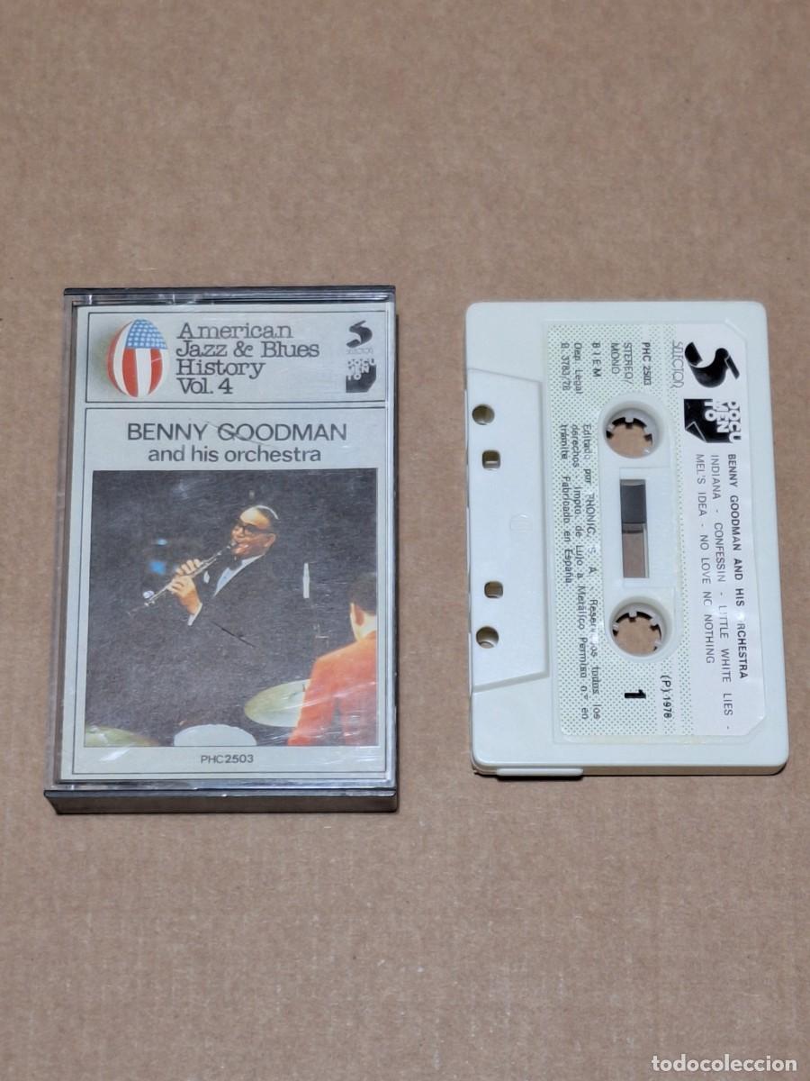 Casetes antiguos: CINTA CASSETTE Benny Goodman And His Orchestra &ndash; American Jazz & Blues History Vol. 4