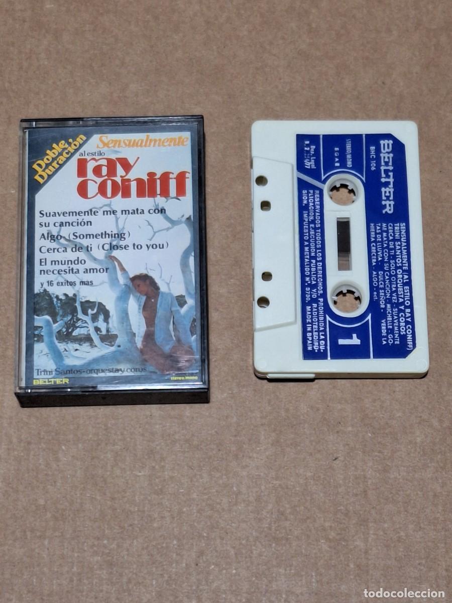 Casetes antiguos: CASSETTE DOBLE DURACION SENSUALMENTE AL ESTILO RAY CONIFF BELTER 1977