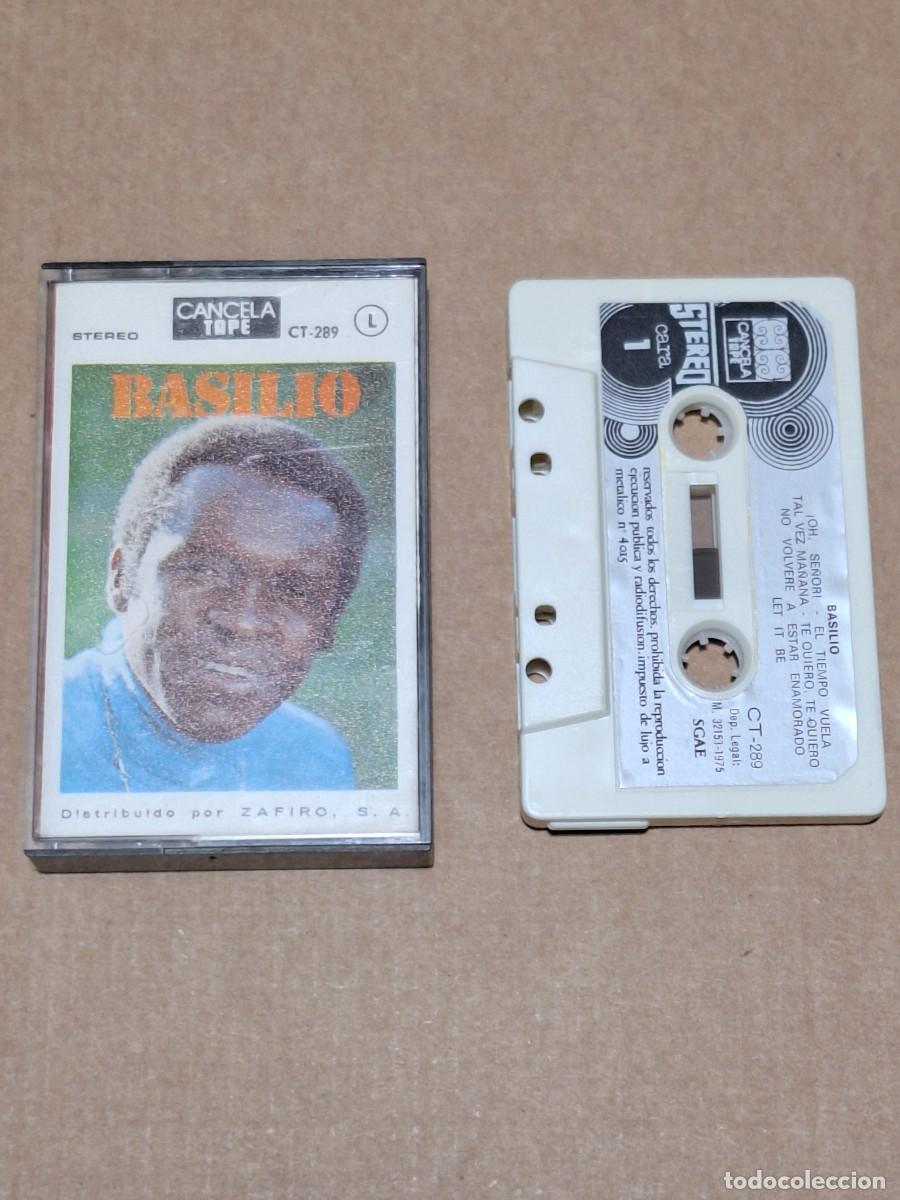Casetes antiguos: CINTA CASSETTE BASILIO CANCELA TAPE 1975 RARA
