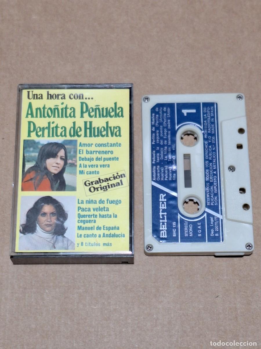 Casetes antiguos: CINTA CASSETTE ANTO&Ntilde;ITA PE&Ntilde;UELA / PERLITA DE HUELVA - UNA HORA CON ... BELTER