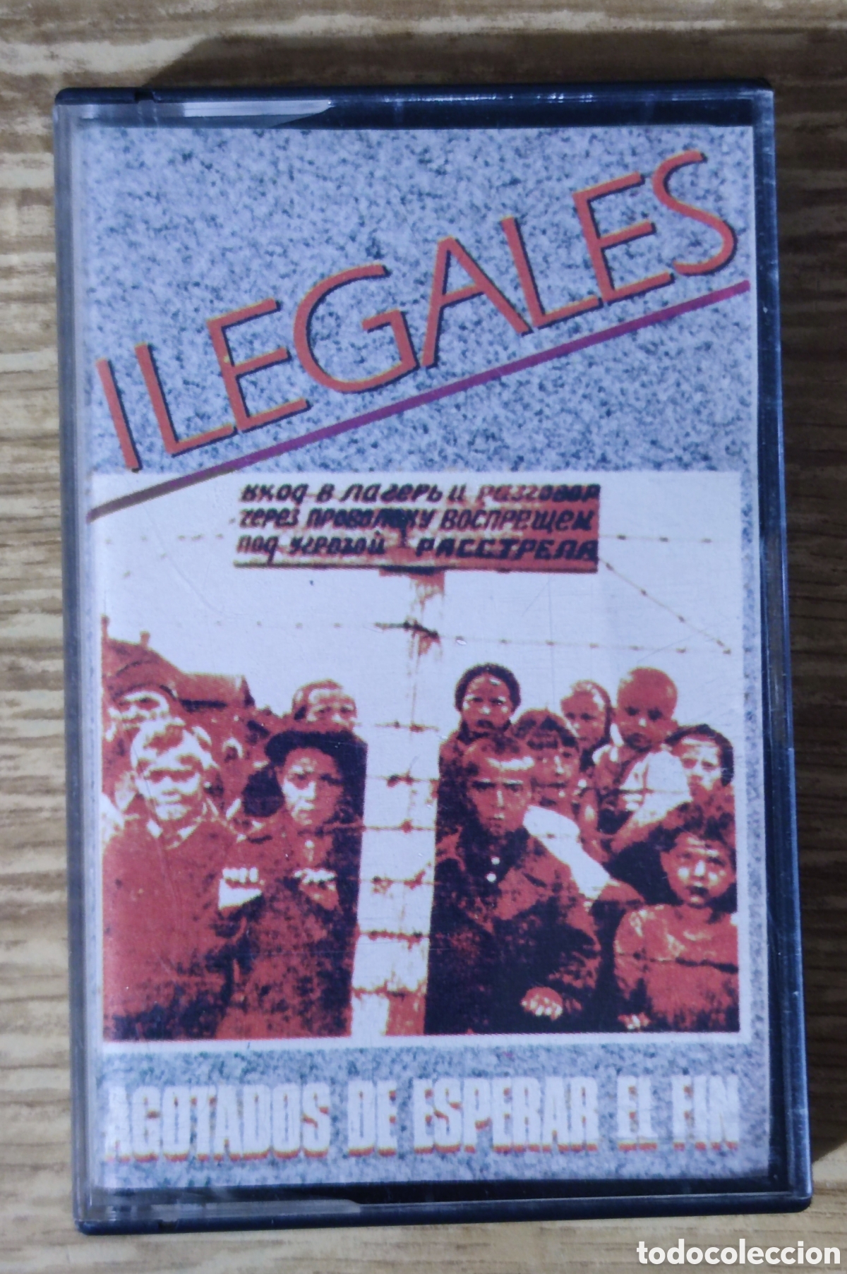 Casetes antiguos: Cassette Ilegales - Agotados de esperar el fin (1984)