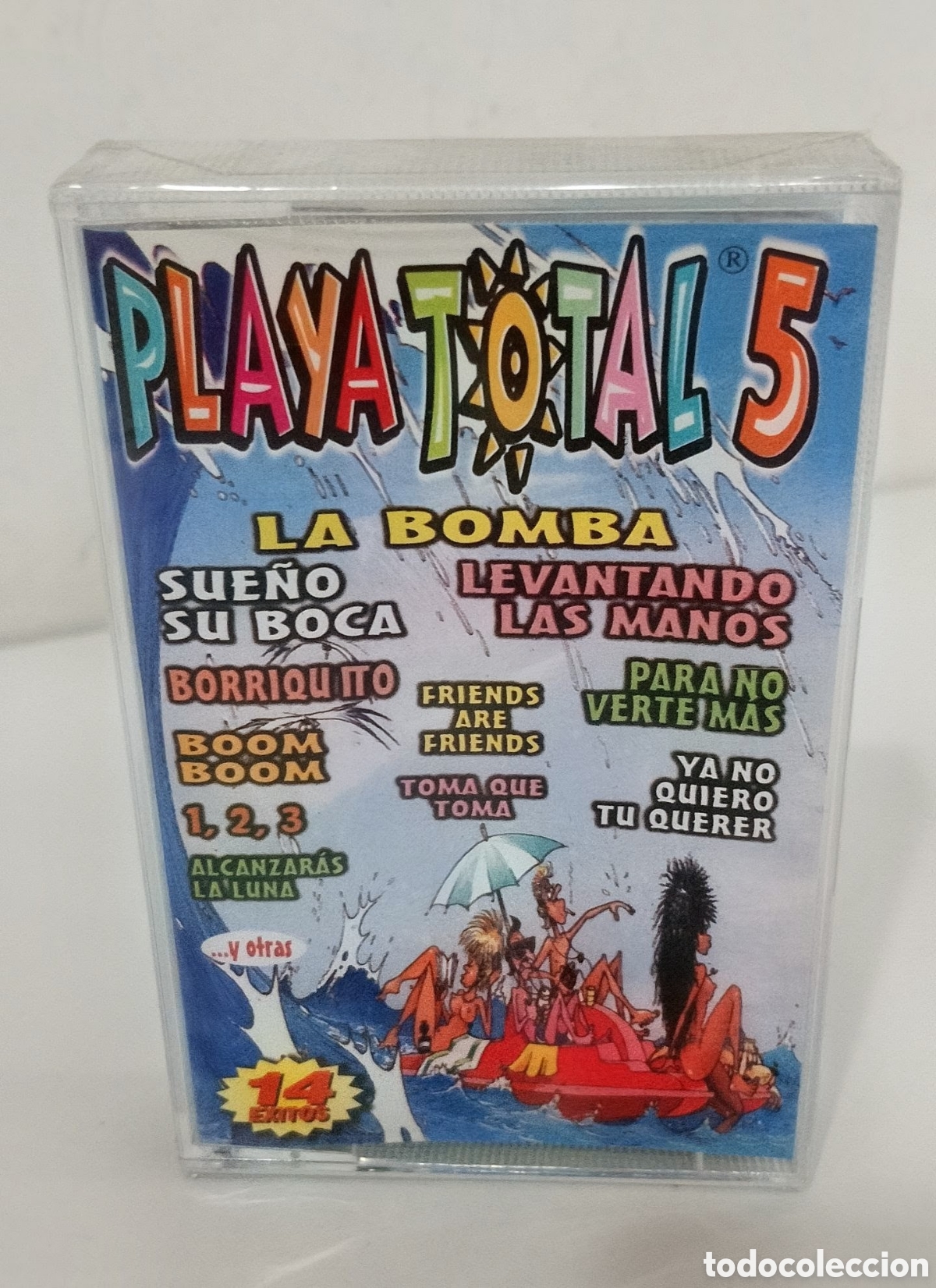 Casetes antiguos: TODO UN CL&Aacute;SICO! PLAYA TOTAL 5 - CASSETTE PRECINTADO