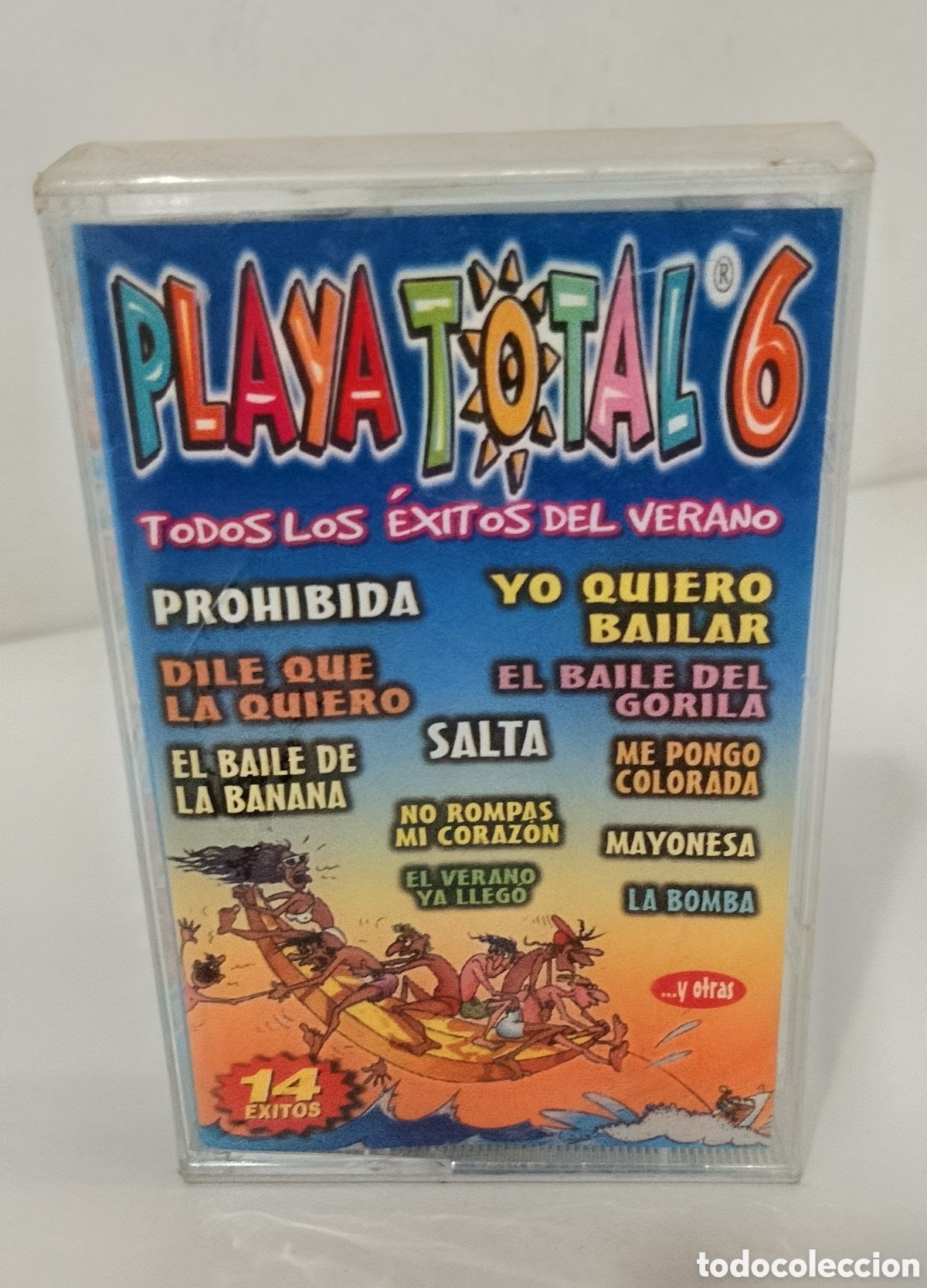 Casetes antiguos: TODO UN CL&Aacute;SICO! PLAYA TOTAL 6 - CASSETTE PRECINTADO