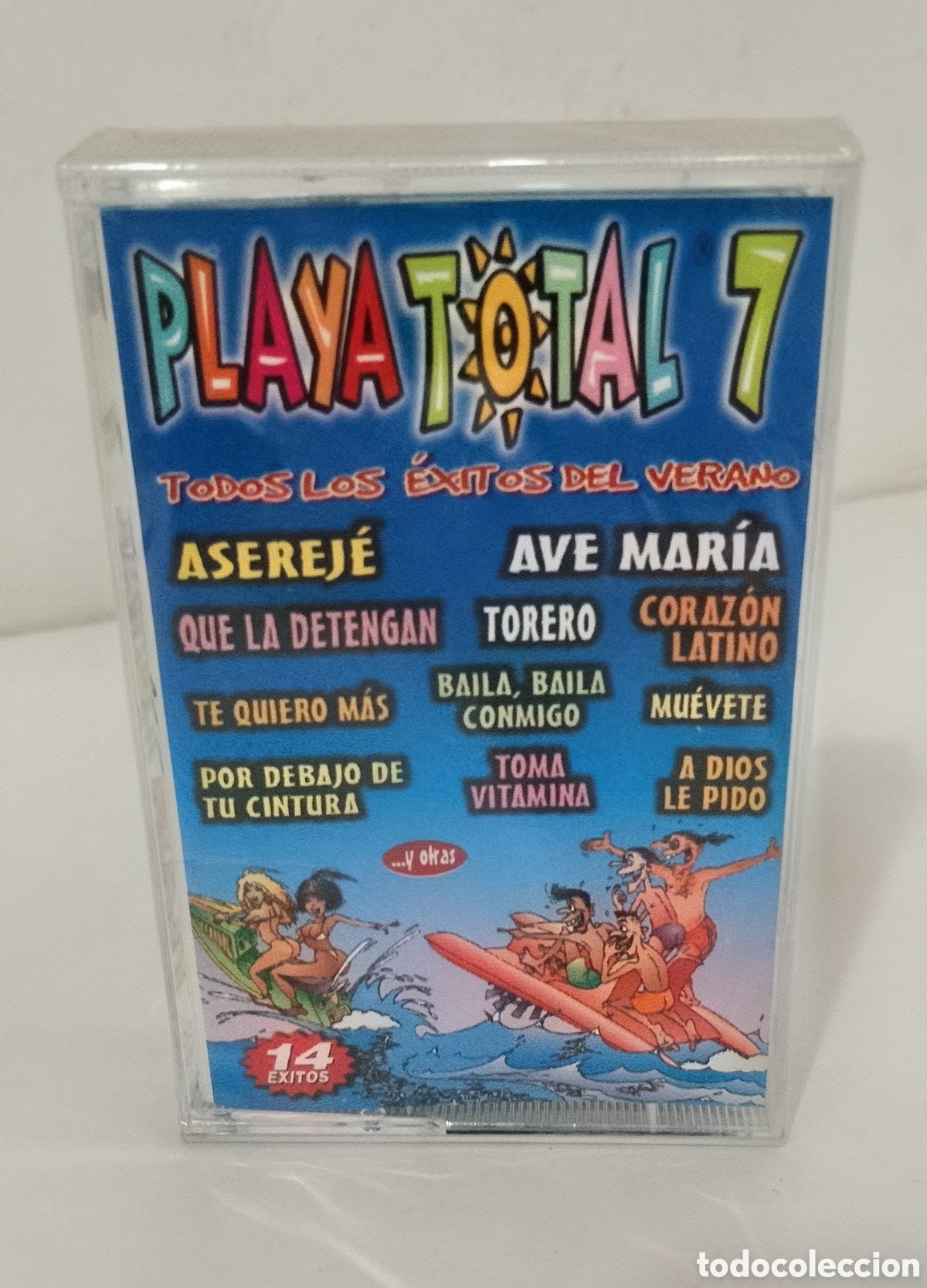 Casetes antiguos: TODO UN CL&Aacute;SICO - PLAYA TOTAL 7 - A&Ntilde;O 2002 - CASSETTE PRECINTADO