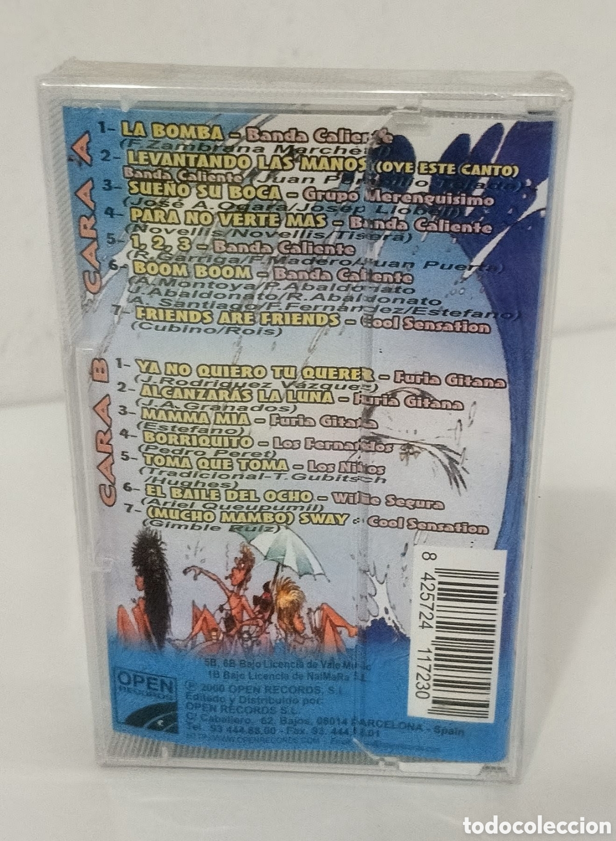 Casetes antiguos: PACK3 CL&Aacute;SICOS - PLAYA TOTAL - CASSETTE PRECINTADO - Foto 4