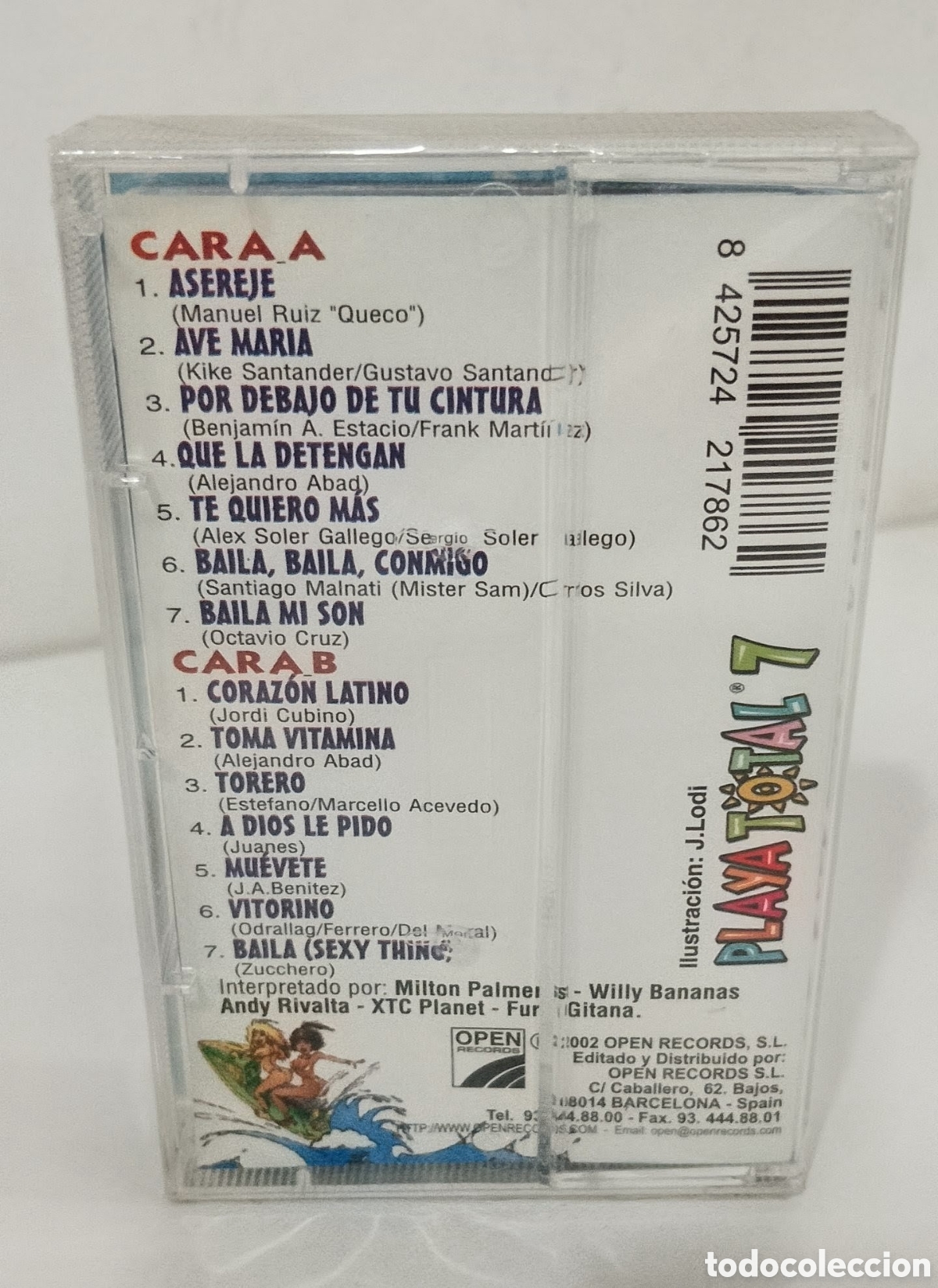 Casetes antiguos: PACK3 CL&Aacute;SICOS - PLAYA TOTAL - CASSETTE PRECINTADO - Foto 8