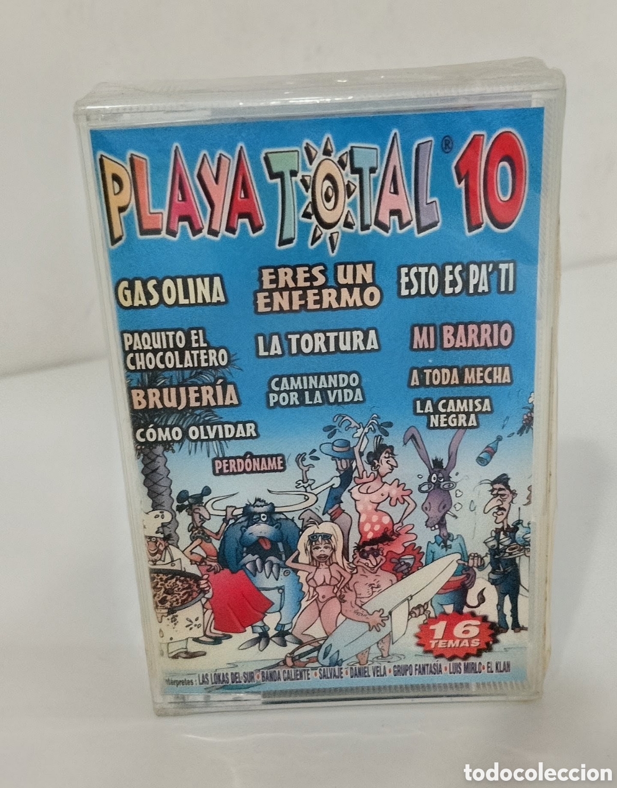 Casetes antiguos: TODO UN CL&Aacute;SICO - PLAYA TOTAL 10 - CASSETTE PRECINTADO