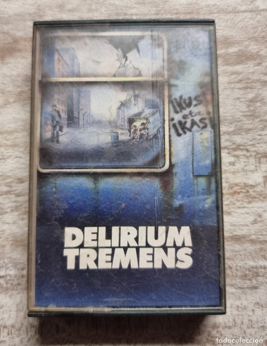 Cassetes antigas: Delirium Tremens - IKUSI 1989 - CASETE EDITADO POR OIUKA