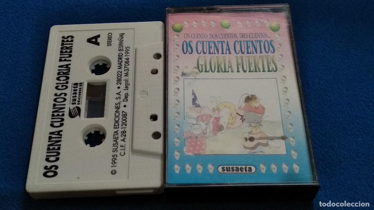 Casetes antiguos: GLORIA FUERTES OS CUENTA CUENTOS - SUSAETA 1995. CASETE 14 CUENTOS Y CANCI&Oacute;N UN GLOBO, DOS GLOBOS,