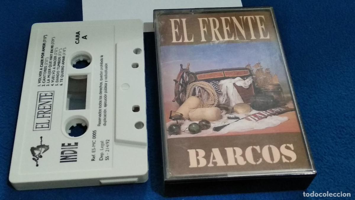 Casetes antiguos: EL FRENTE / BARCOS - ES-3 Records 1992 CINTA CASETE CASSETTE POP ROCK