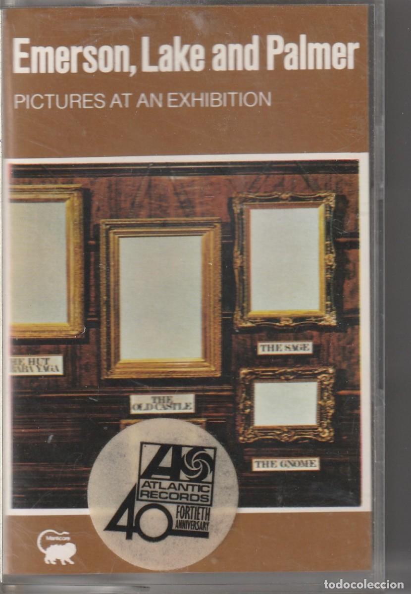 Casetes antiguos: EMERSON, LAKE & PALMER - PICTURES AT AN EXHIBITION (CASSETTE MANTICORE-WEA)