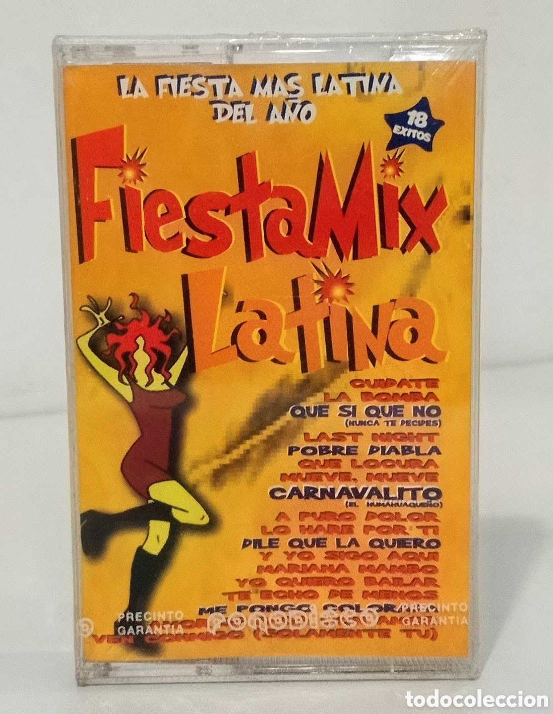 Casetes antiguos: FIESTA MIX LATINA CASSETTE PRECINTADO