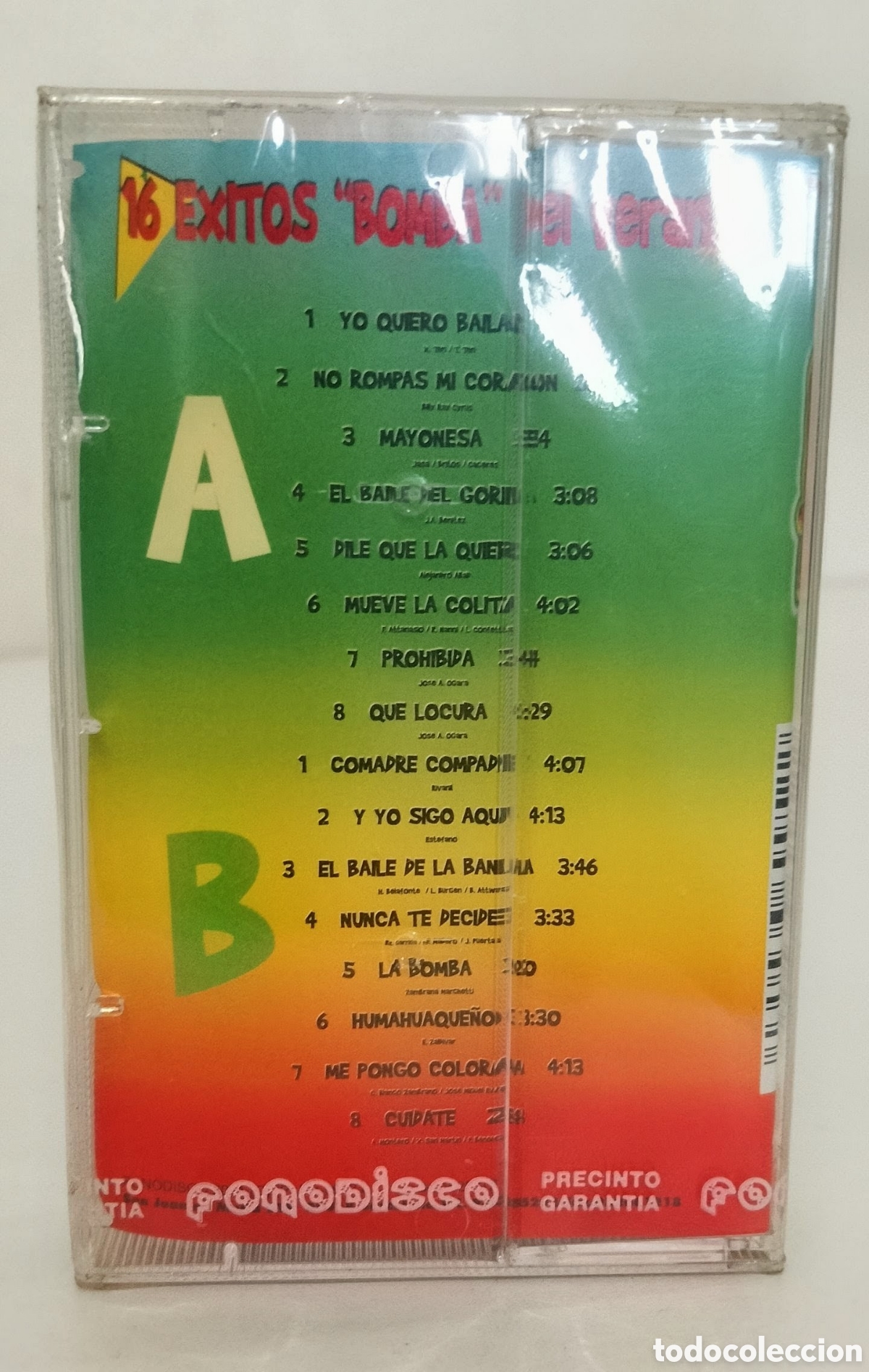 Casetes antiguos: DISCO BOMBA 2 - EXITOS DEL VERANO - CASSETTE PRECINTADO - Foto 3