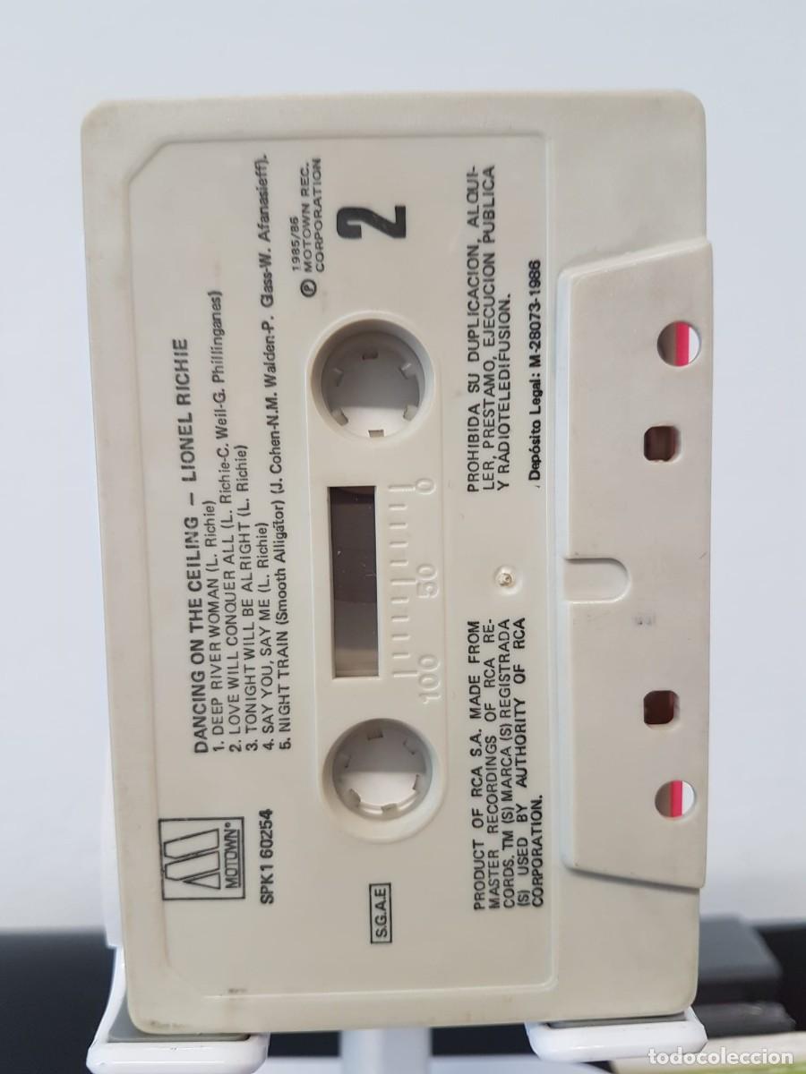 Casetes antiguos: Lionel Richie - Dancing on the Ceiling (Cassette) - Foto 2