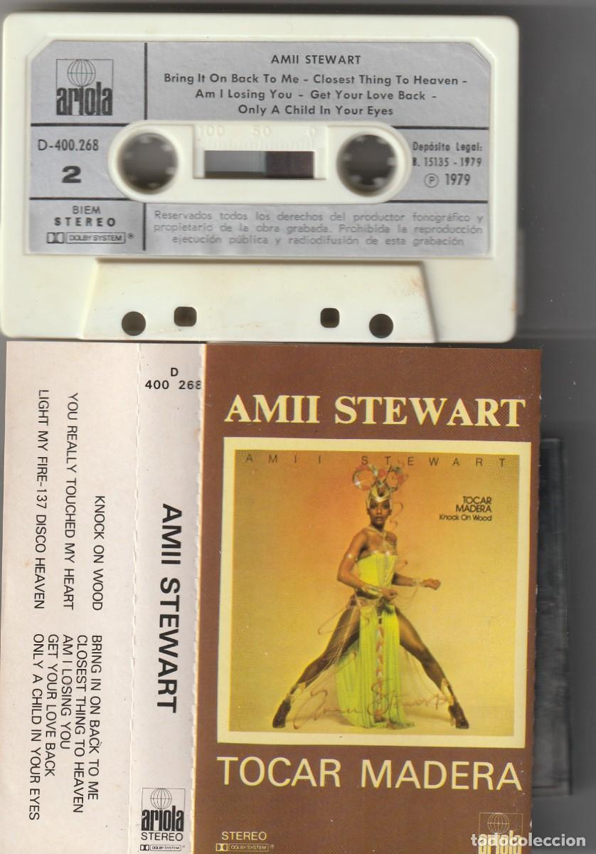 Casetes antiguos: AMII STEWART - TOCAR MADERA (CASSETTE ARIOLA 1979 ESPA&Ntilde;A)