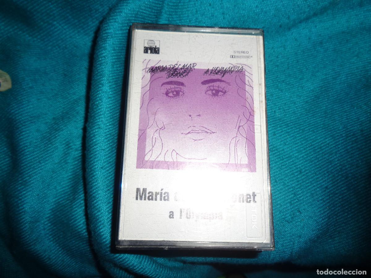 Casetes antiguos: MARIA DEL MAR BONET A L&acute;OLYMPIA. ARIOLA, 1975. CASETE(#)