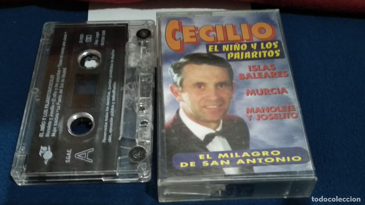 Casetes antiguos: CECILIO / ISLAS BALEARES, MURCIA, MANOLETE Y JOSELITO - CINTA CASETE CASSETTE JJ RECORDS 1996