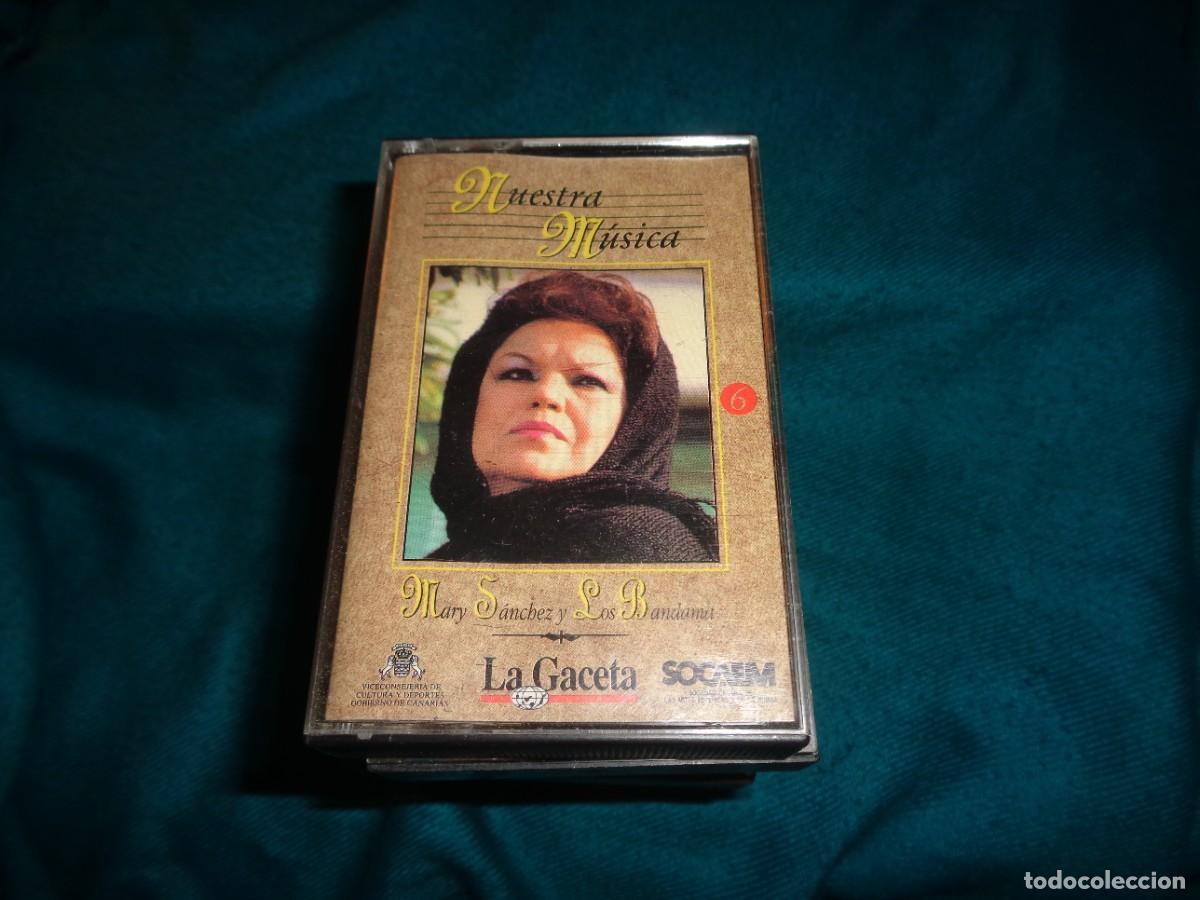 Casetes antiguos: MARY SANCHEZ Y LOS BANDAMA. NUESTRA MUSICA. MANZANA, 1993. CASETE