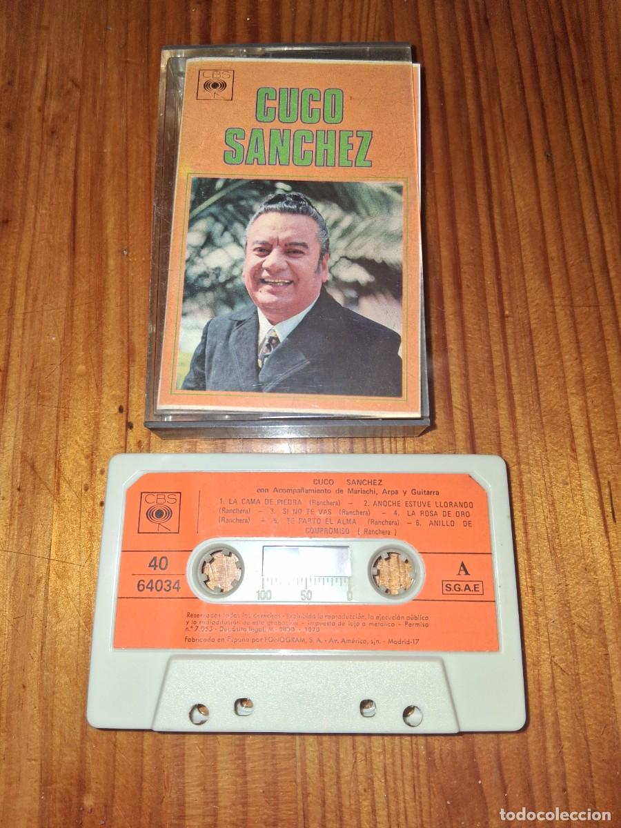 Casetes antiguos: Casete cinta de m&uacute;sica Cuco S&aacute;nchez Mariachi Arpa y guitarra
