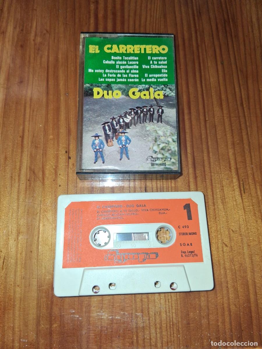 Casetes antiguos: Casete cinta de m&uacute;sica DUO GALA El Carretero