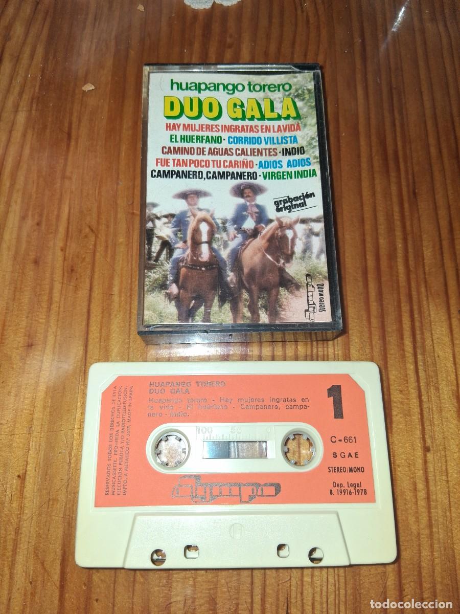 Casetes antiguos: Casete cinta de m&uacute;sica DUO GALA Huapango torero