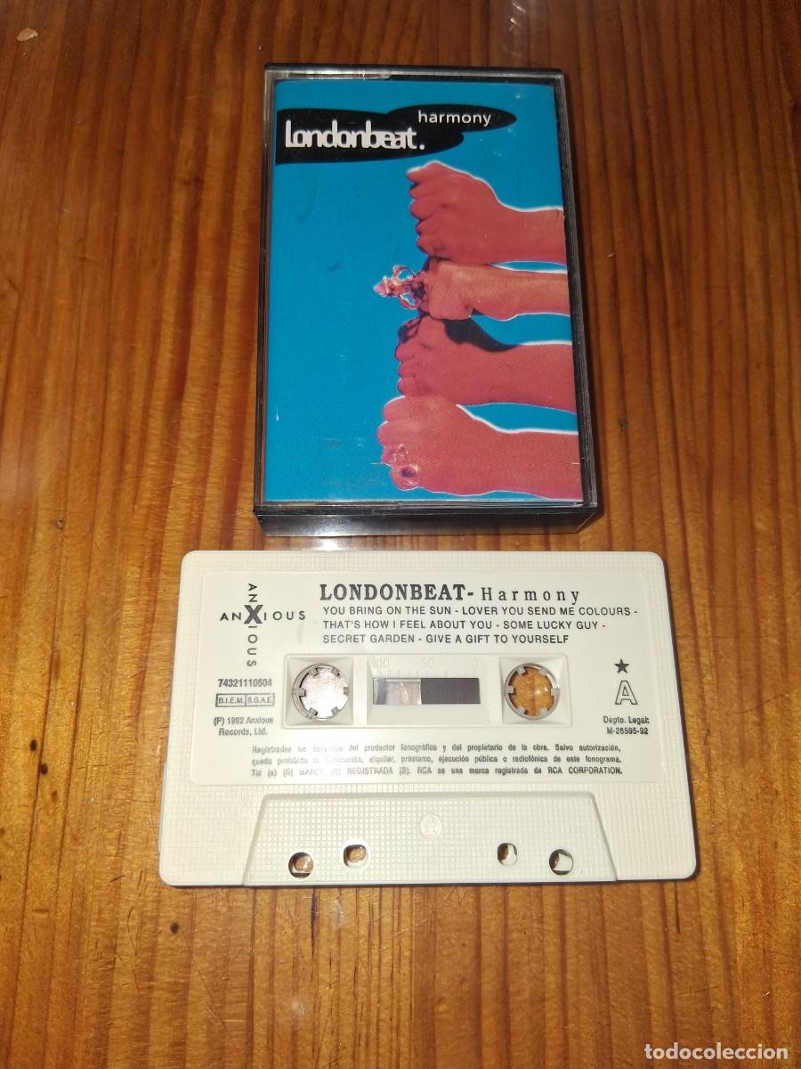 Casetes antiguos: Casete cinta de m&uacute;sica Londonbeat Harmony