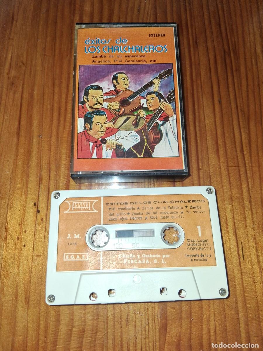 Casetes antiguos: Casete cinta de m&uacute;sica &eacute;xitos de los chalchaleros - Foto 1