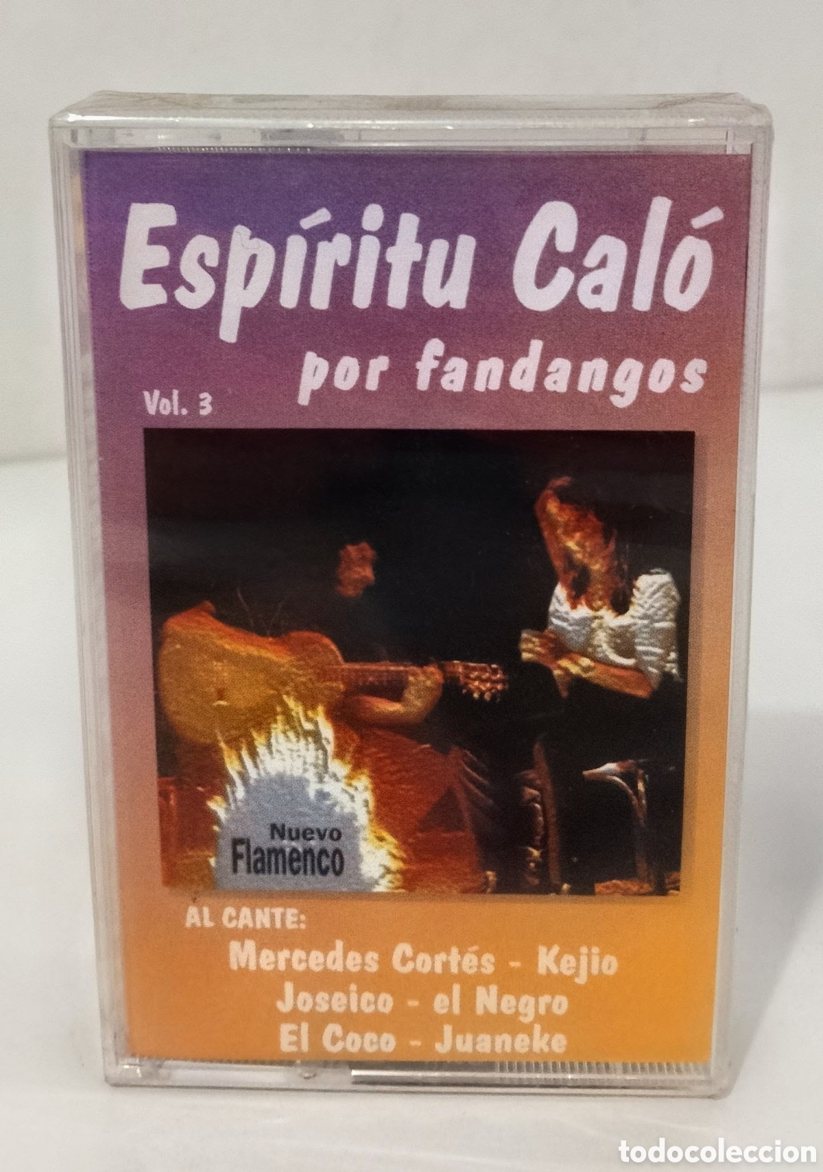 Casetes antiguos: FLAMENCO - ESP&Iacute;RITU CAL&Oacute; POR FANDANGOS - CASSETTE PRECINTADO