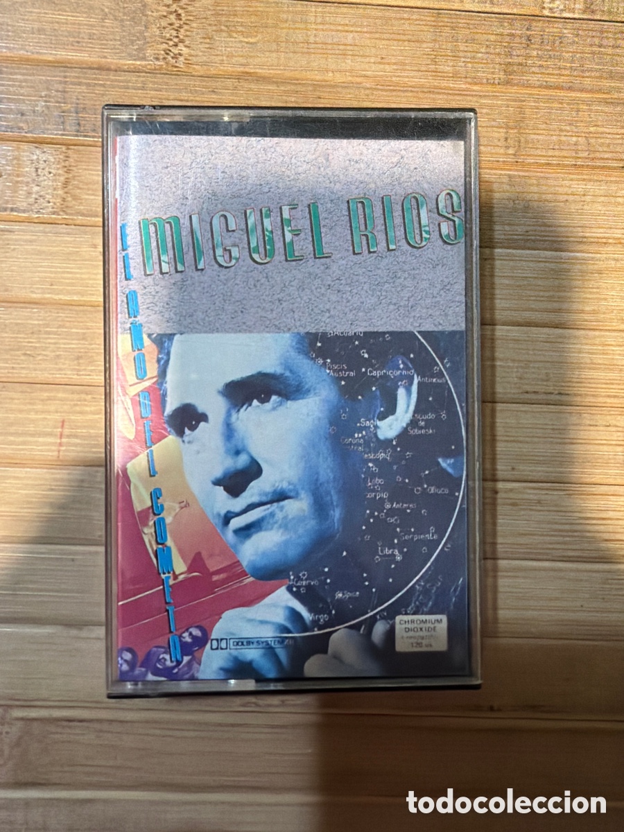 Casetes antiguos: Miguel Rios &ldquo; El a&ntilde;o del cometa &ldquo; CASETE