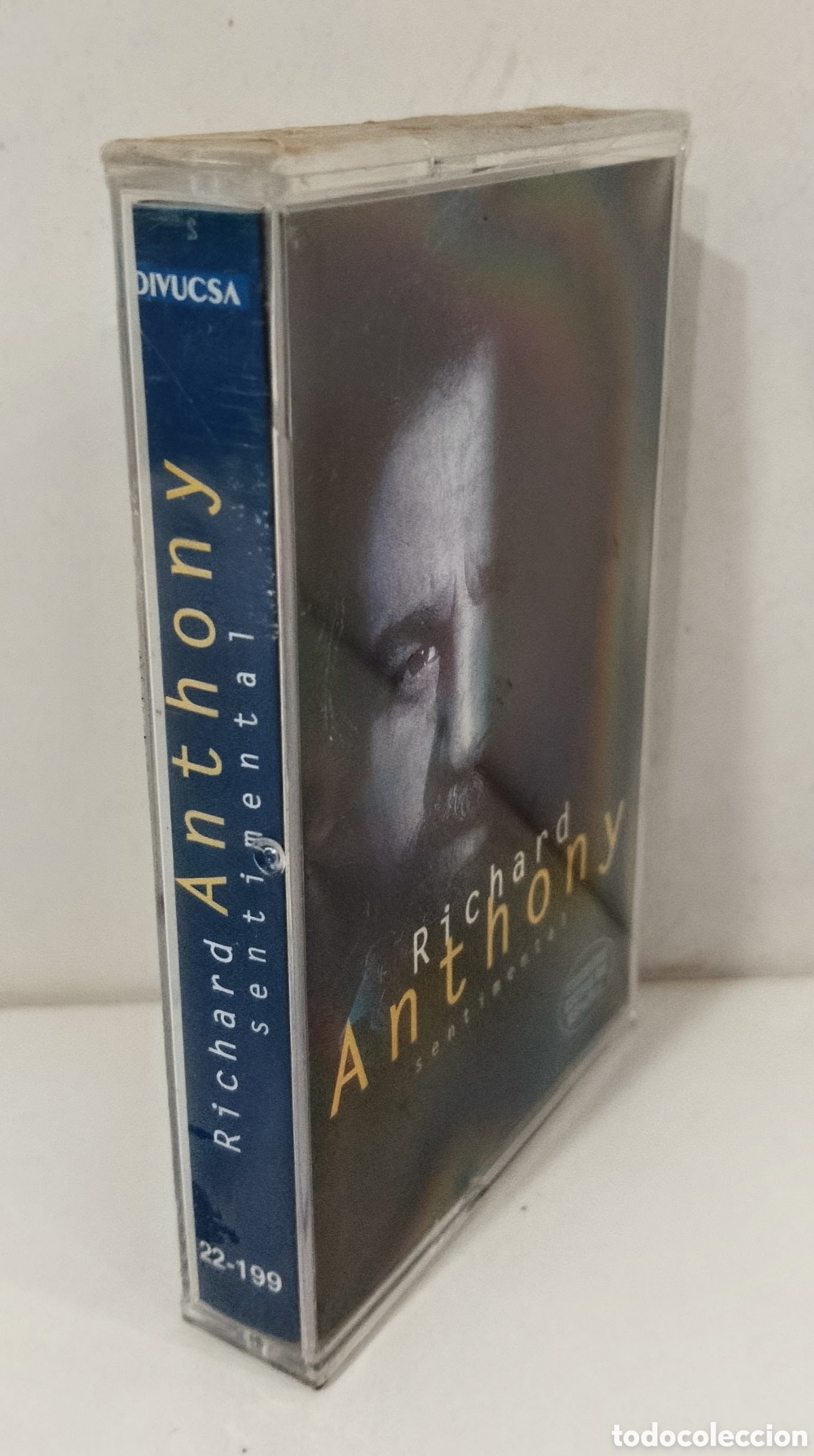 Casetes antiguos: RICHARD ANTHONY - SENTIMENTAL. CASSETTE PRECINTADO - Foto 2