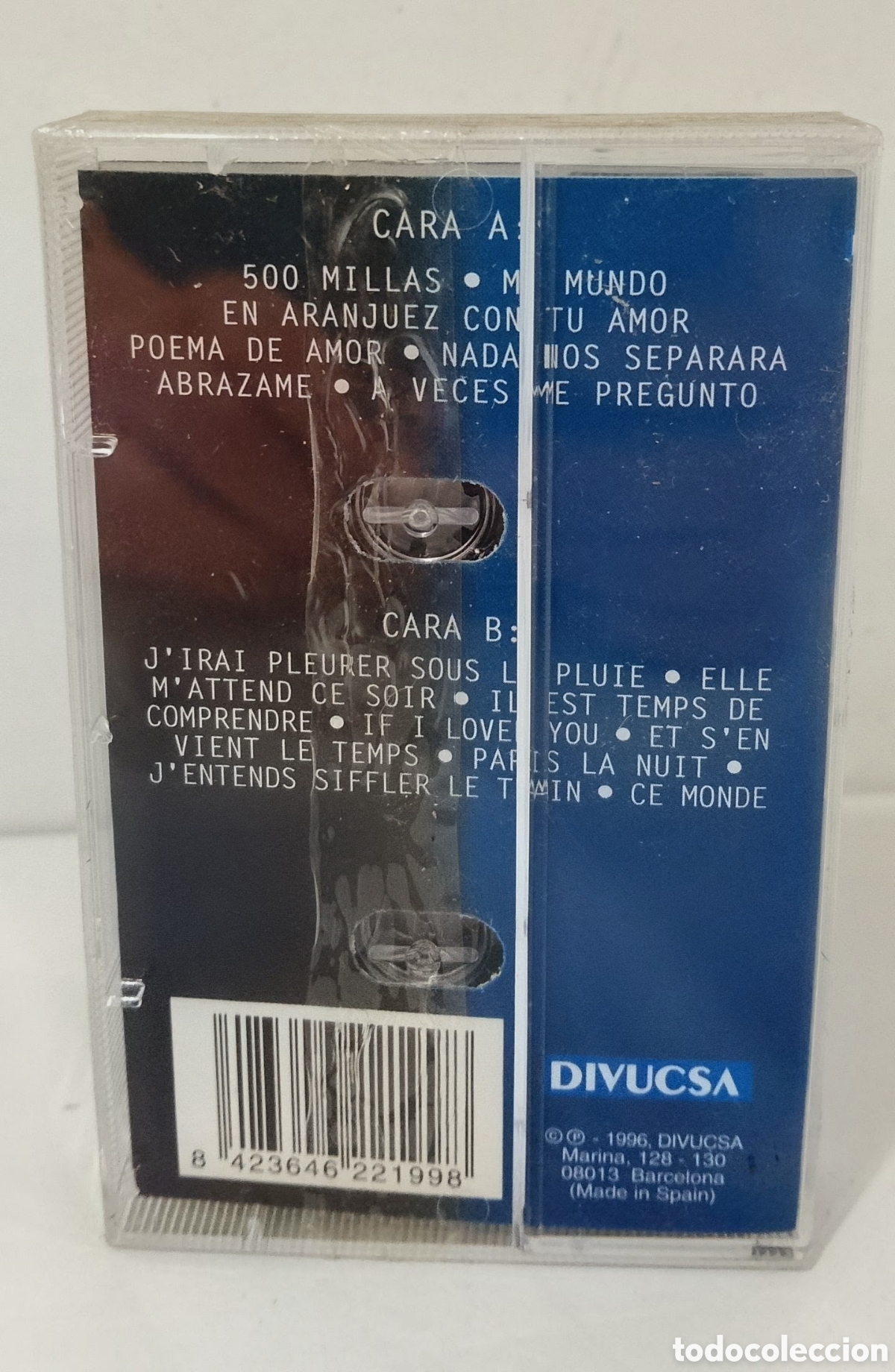 Casetes antiguos: RICHARD ANTHONY - SENTIMENTAL. CASSETTE PRECINTADO - Foto 3