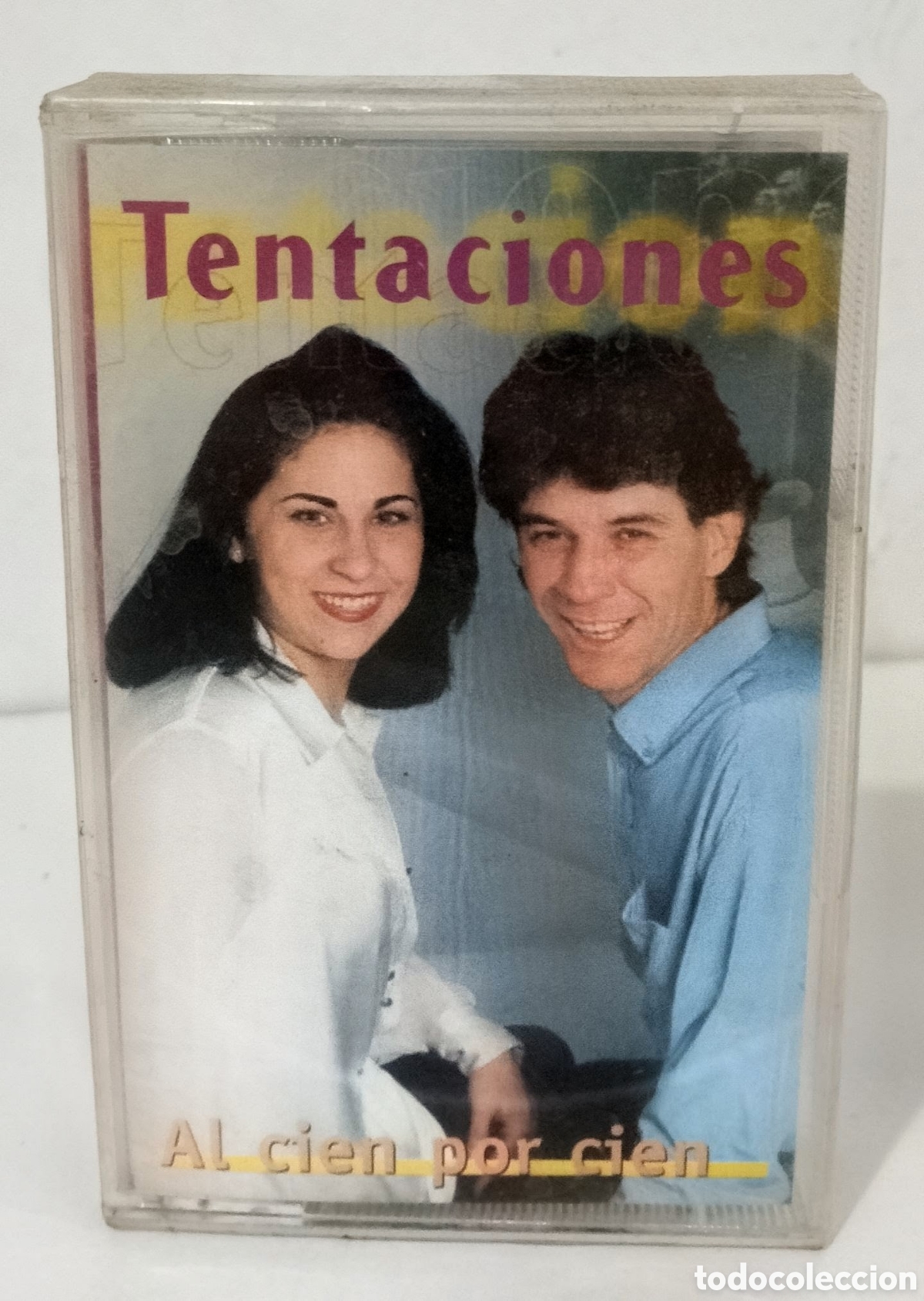 Casetes antiguos: CASSETTE PRECINTADO - TENTACIONES - AL CIEN POR CIEN