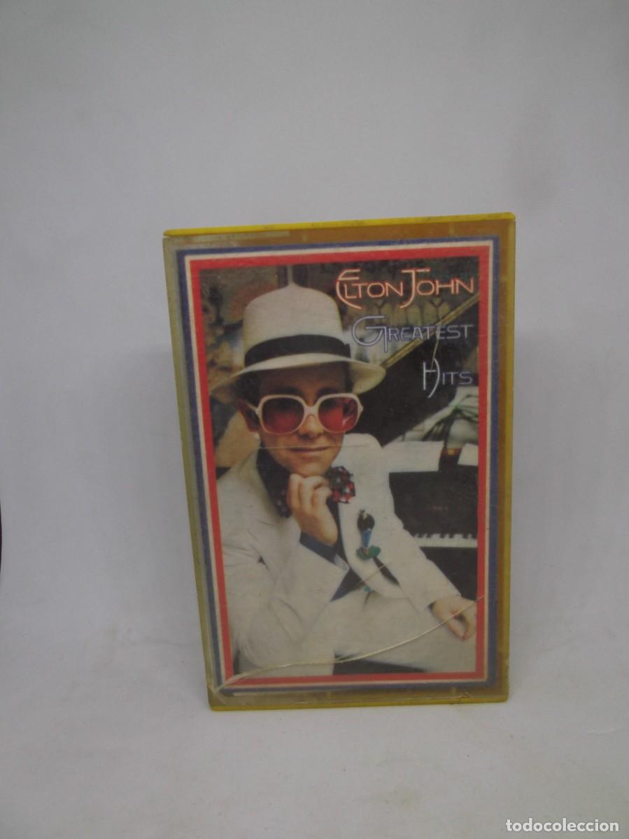 Casetes antiguos: Elton John Greatest Hits. This record 1976.Casete
