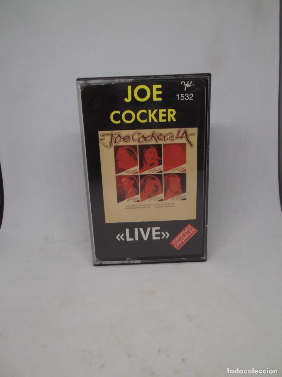 Casetes antiguos: Joe Cocker &rdquo;Live&rdquo;.Casete 1976 - Foto 1