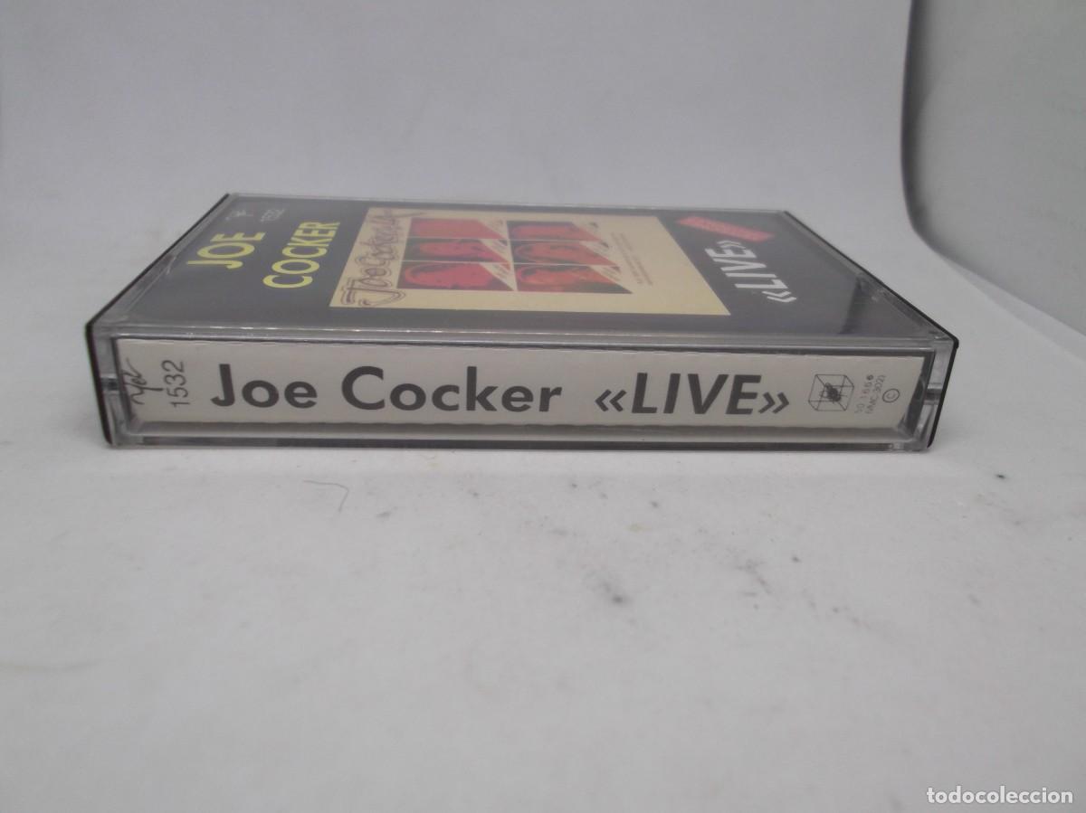 Casetes antiguos: Joe Cocker &rdquo;Live&rdquo;.Casete 1976 - Foto 2