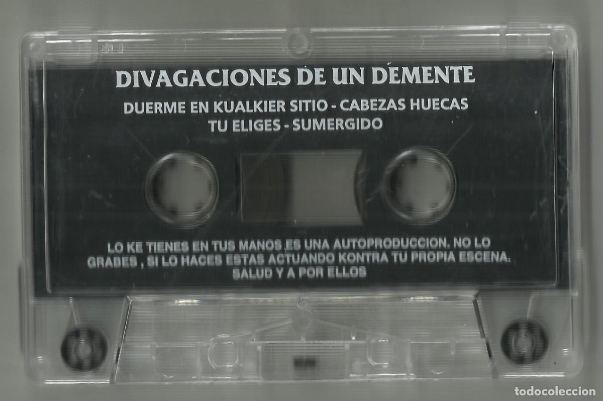 Casetes antiguos: DIVAGACIONES DE UN DEMENTE Maketa 1996 - Foto 5