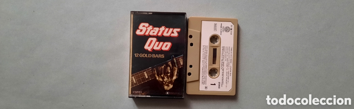 Casetes antiguos: STATUS QUO//12 GOLD BARS//1980//CASETE//VERTIGO