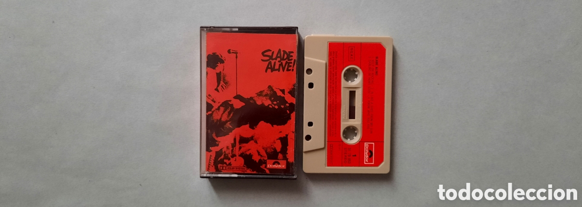 Casetes antiguos: SLADE//ALIVE!//1973//CASETE//POLYDOR - Foto 1