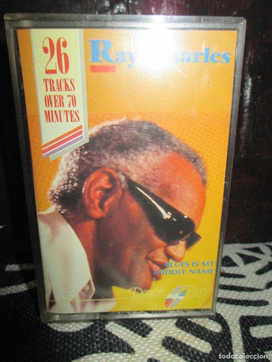 Cassette antiche: 425- Casete Ray Charles - Blues Is My Middle Name (Muy Buen Estado)