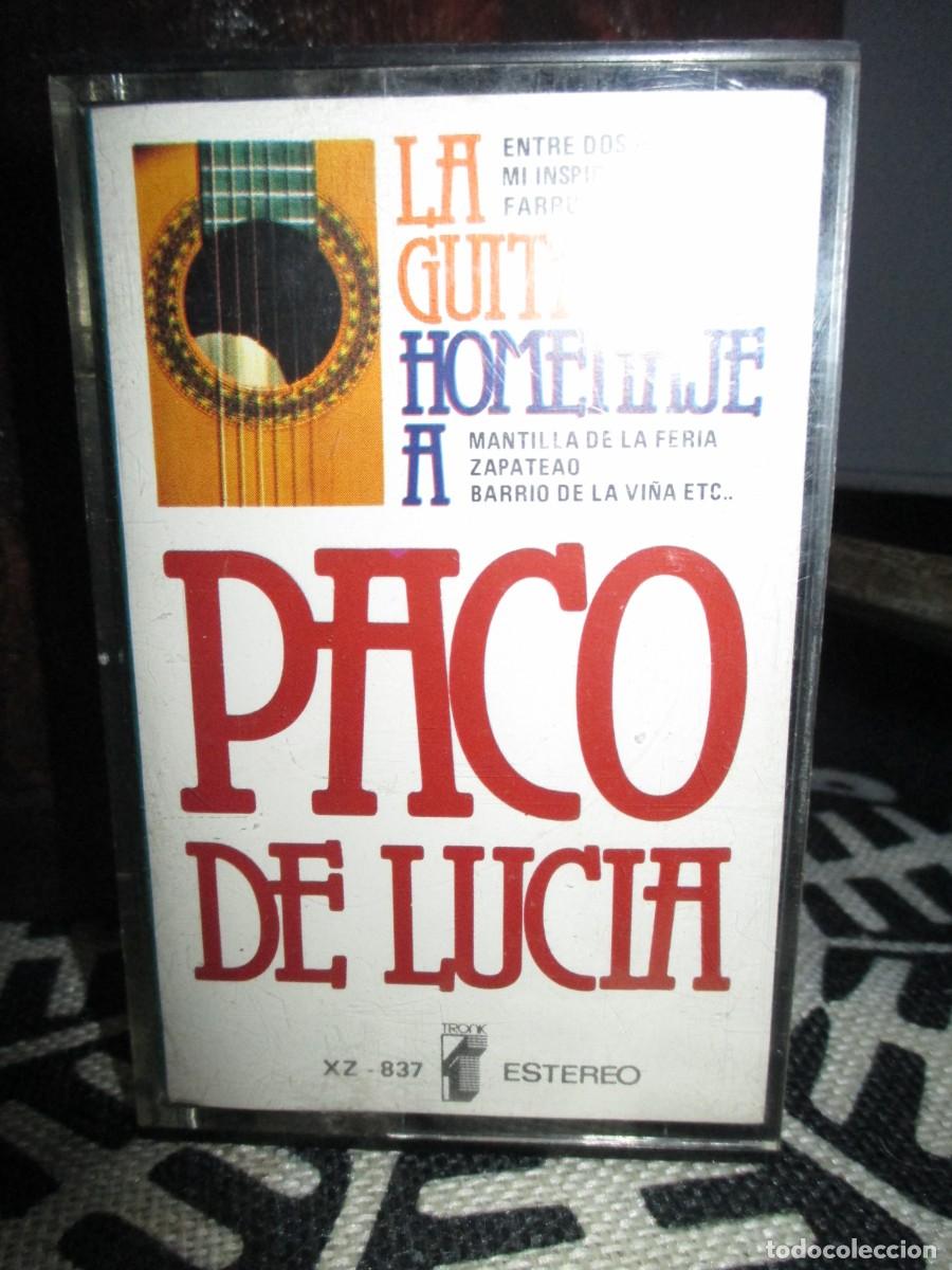 Cassettes Anciennes: 424- Casete Vintage - La Guitarra: Homenaje a Paco de Luc&iacute;a (1976)