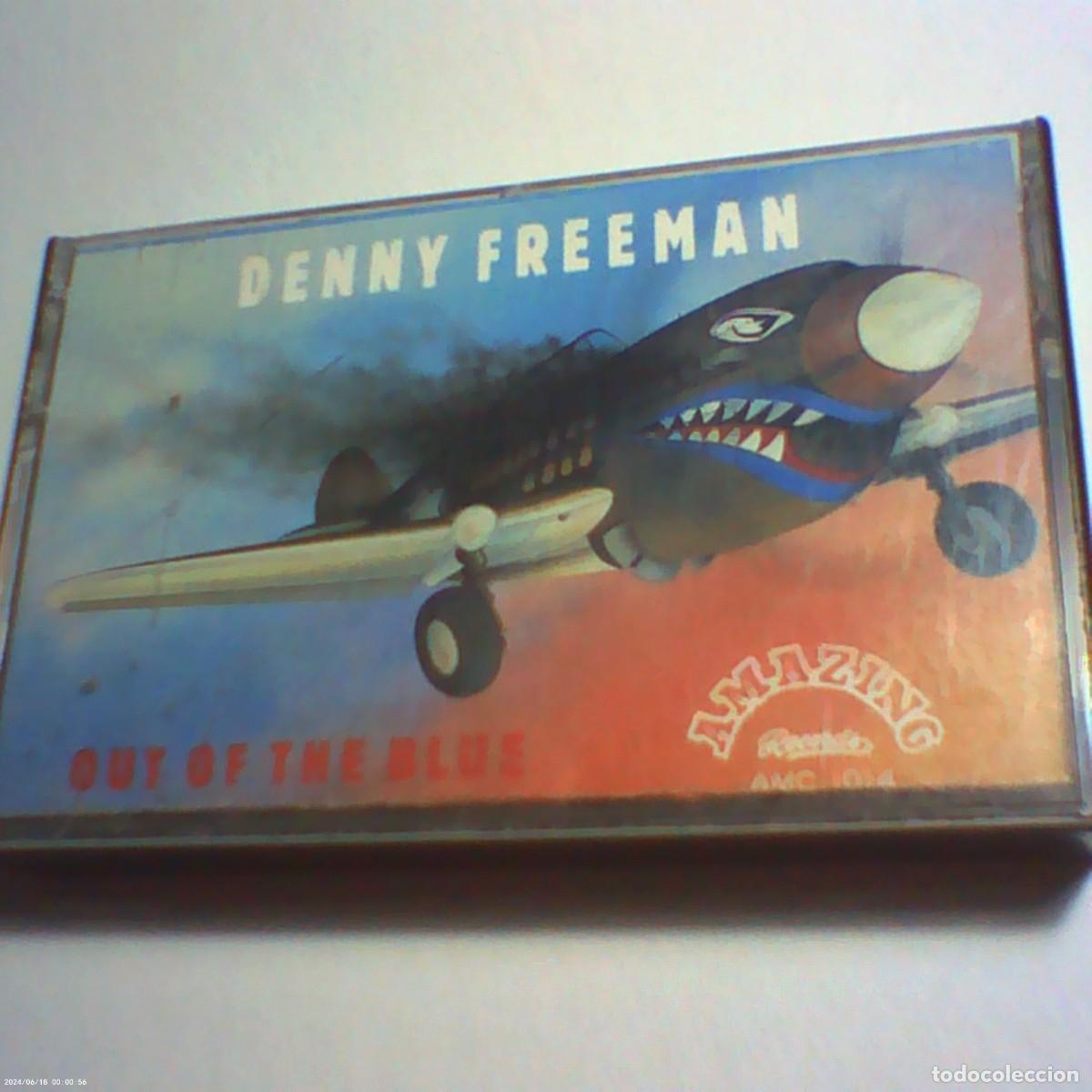 Casetes antiguos: cinta casete denny freeman. out of the blue. amazing 1987 USA. nunca en tc (seminueva)