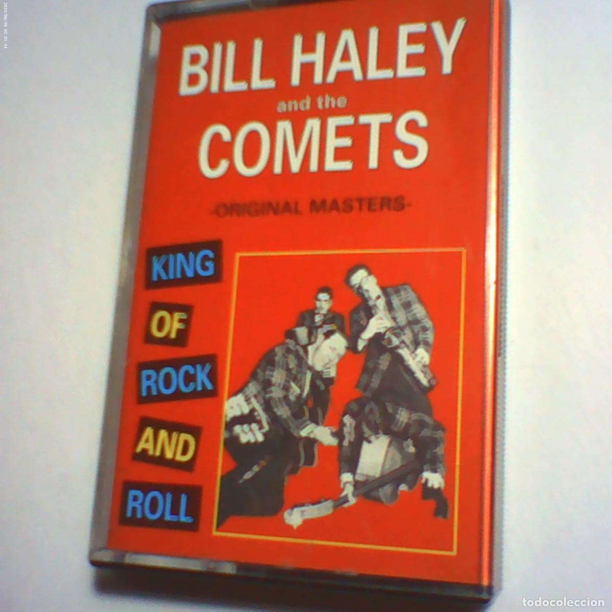 Casetes antiguos: cinta casete bill haley and the comets. king of rock and roll. horus 1993 spain (seminueva)