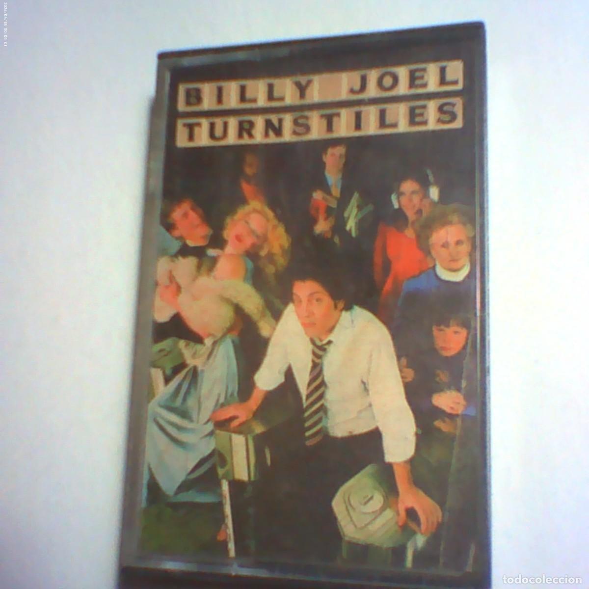 Casetes antiguos: cinta casete billy joel. turnstiles. cbs 1980 spain (seminueva)