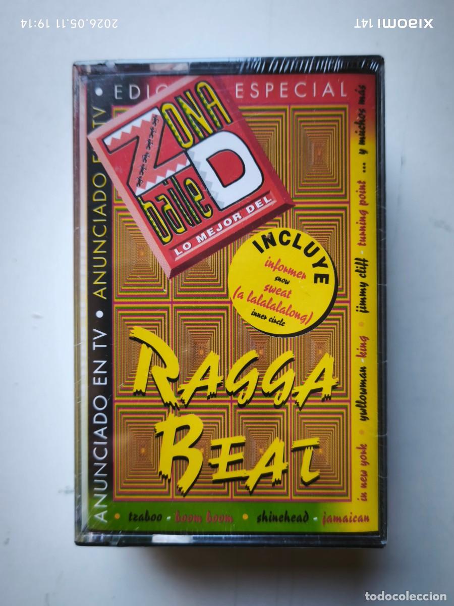 Casetes antiguos: ZONA DE BAILE-LO MEJOR DEL RAGGA BEAT( WARNER-GASA 9548324364) 2 CASETES