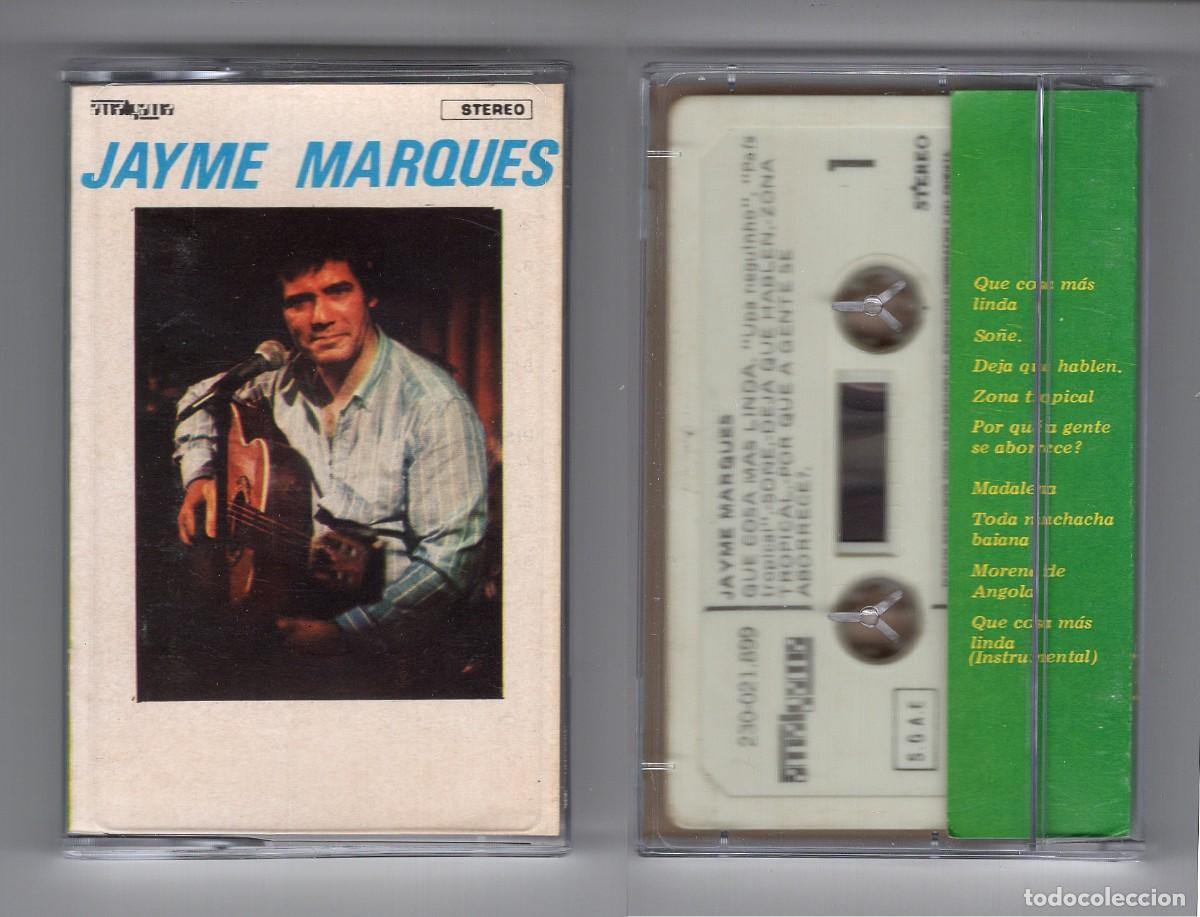 Casetes antiguos: Casete Jayme Marques. Jayme Marques -Amalgama, 1982-
