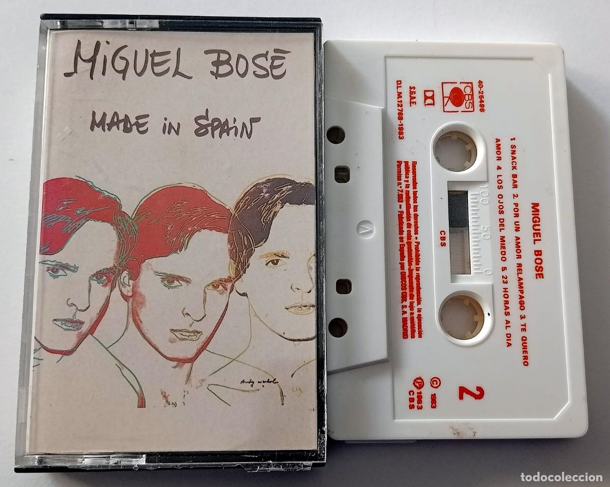 Cassette antiche: CASSETTE MIGUEL BOS&Eacute; - MADE IN SPAIN