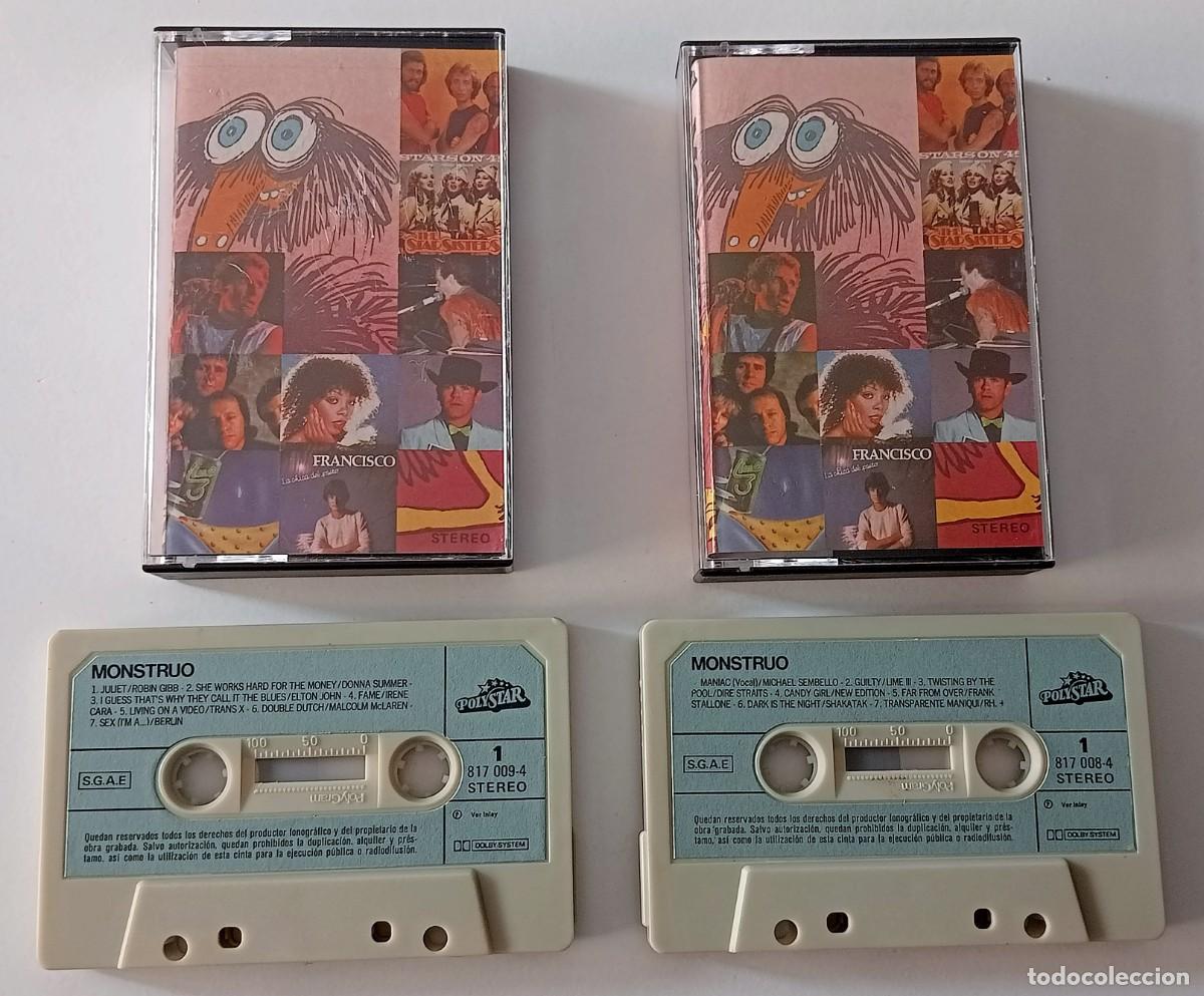 Casetes antiguos: DOBLE CASSETTE VARIOS - MONSTRUO, 30 &Eacute;XITOS